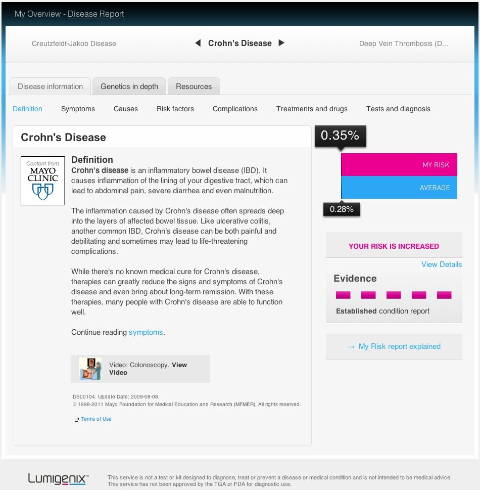 lumigenix-disease-report